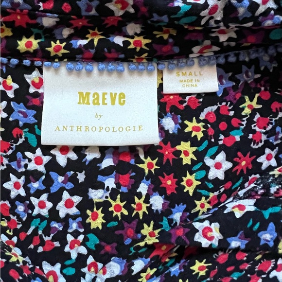 Anthropologie Maeve Floral Top - Picture 3 of 3